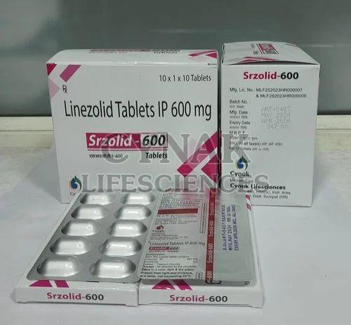 Srzolid 600mg Linezolid Tablets