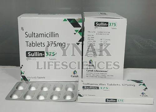 Sullin 375mg Sultamicillin Tosylate Dihydrate Tablets