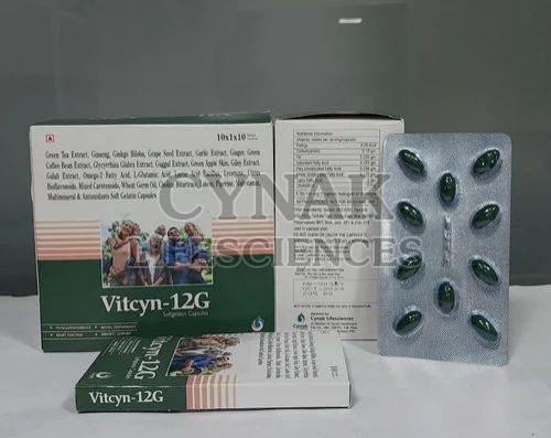 Vitcyn 12G Omega 3 Lycopene Multimineral Multivitamin Softgel Capsules