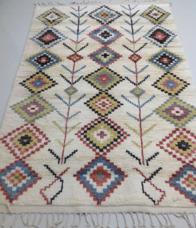 DSH-28-20 Multicolor Natural Woolen Rug