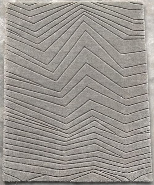 MEH-PP-2206 Grey New Zealand Wool Cotton Floor Carpet