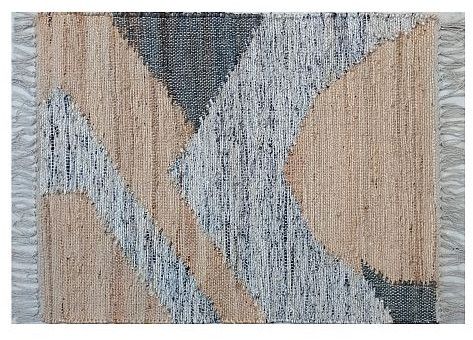 Multicolor Modern Flat Weave Jute Rugs