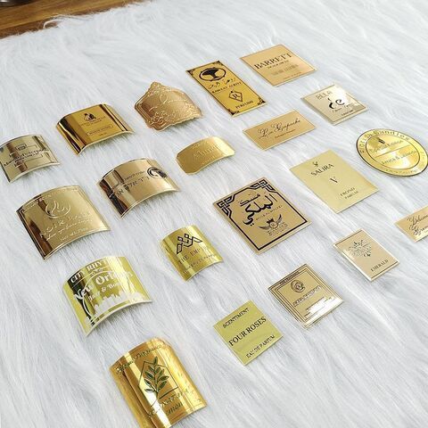 Luxury Gold Metal Stickers