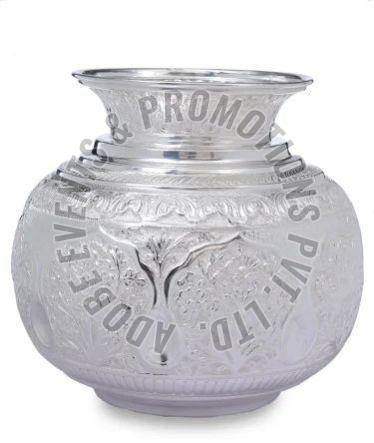 60 Gram Silver Plated Pooja Kalash