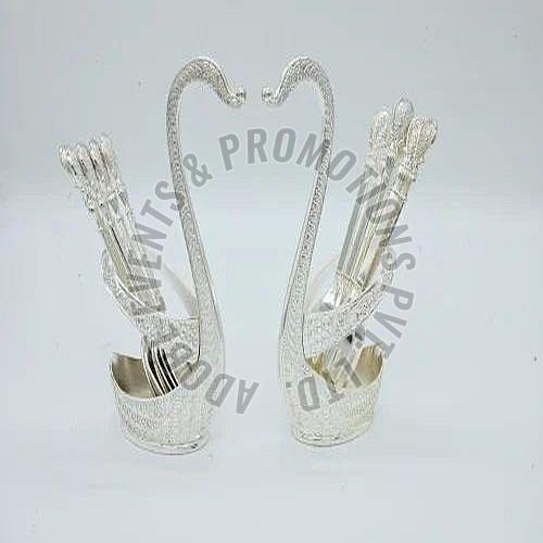 Swan Pair Spoon Set