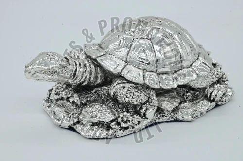 Silver Plated Home Decor Turtle