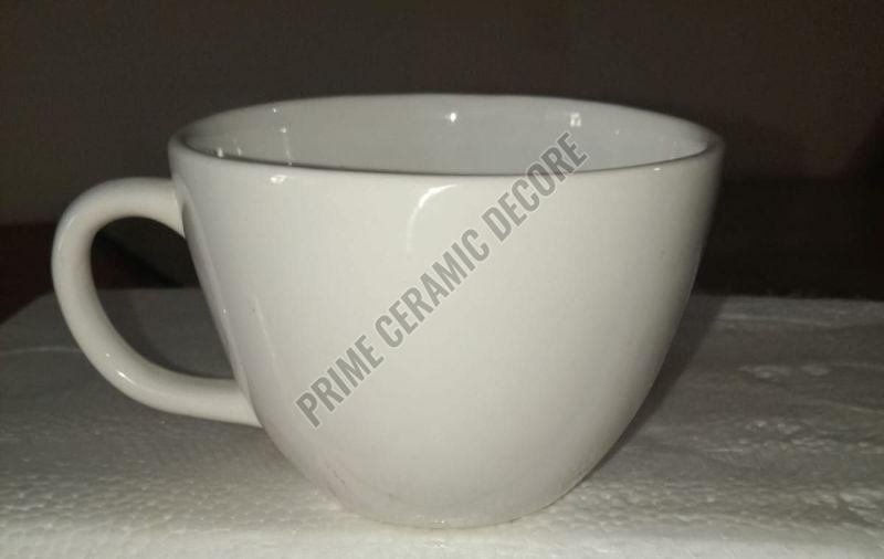 White Ceramic Barista Coffee Cup