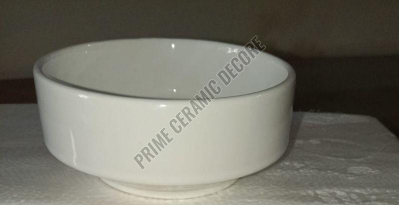 White Ceramic Hotelware Soup Bowl