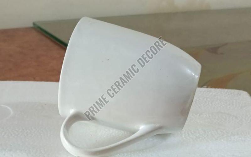 White Diamond Ceramic Milk Mug