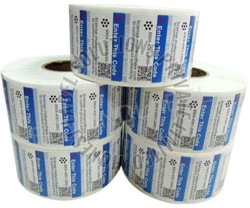 Colored Barcode Label