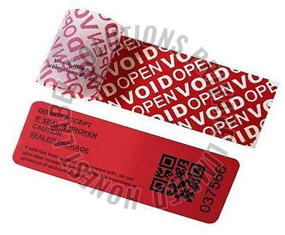 Polyester Secure Void Label