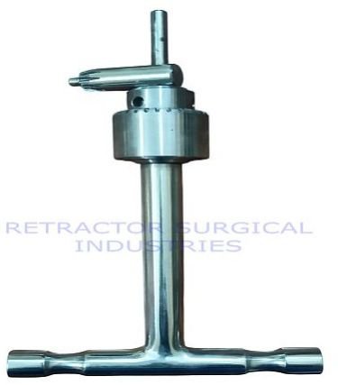 Orthopedic T Handle With Chuck &AMP; Key