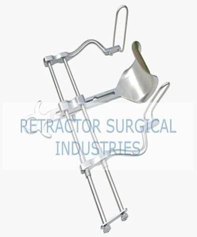 Stainless Steel Balfour Abdominal Retractor