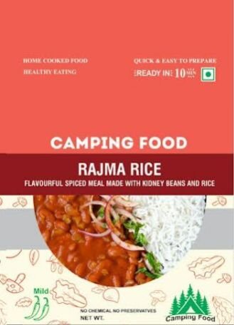 Dehydrated Ready to Eat Rajma Rice, Camping Food