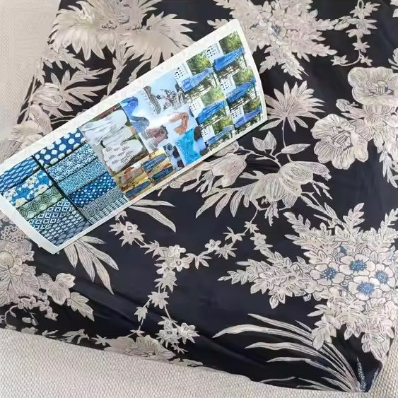 Floral Printed  100% Cotton Fabric