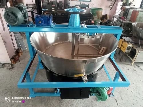 Stainless Steel Milk Pasteurizer Wood Fire Khoya Making Machine