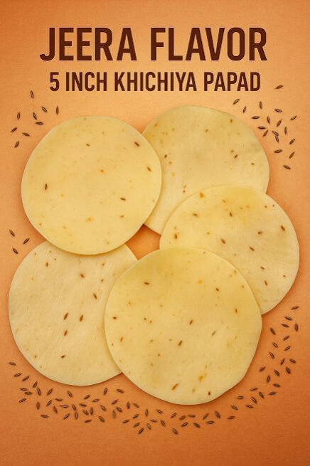 Jeera Rice Papad