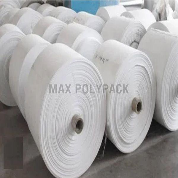 White Polypropylene Woven Fabric Roll