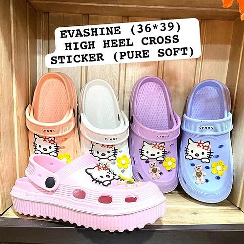 Kids EVA High Heel Crocs