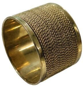 Elegant Gold Mesh Napkin Ring