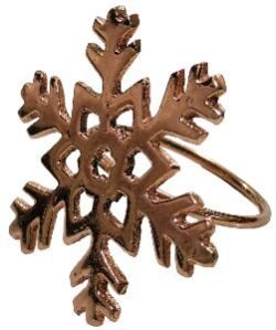 Fancy Snowflake Napkin Ring