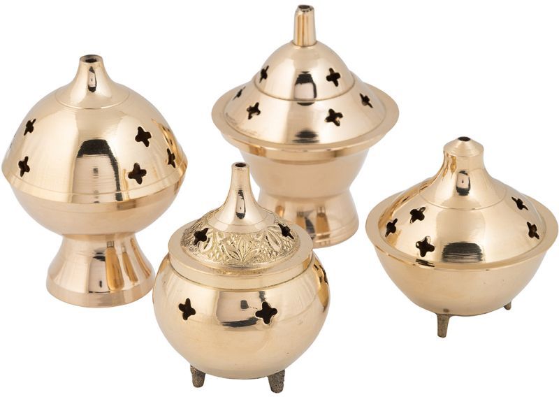 Traditional Brass Incense Burners