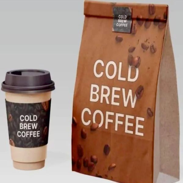 11x7x5 Inch Brown Paper Bag Without Handle