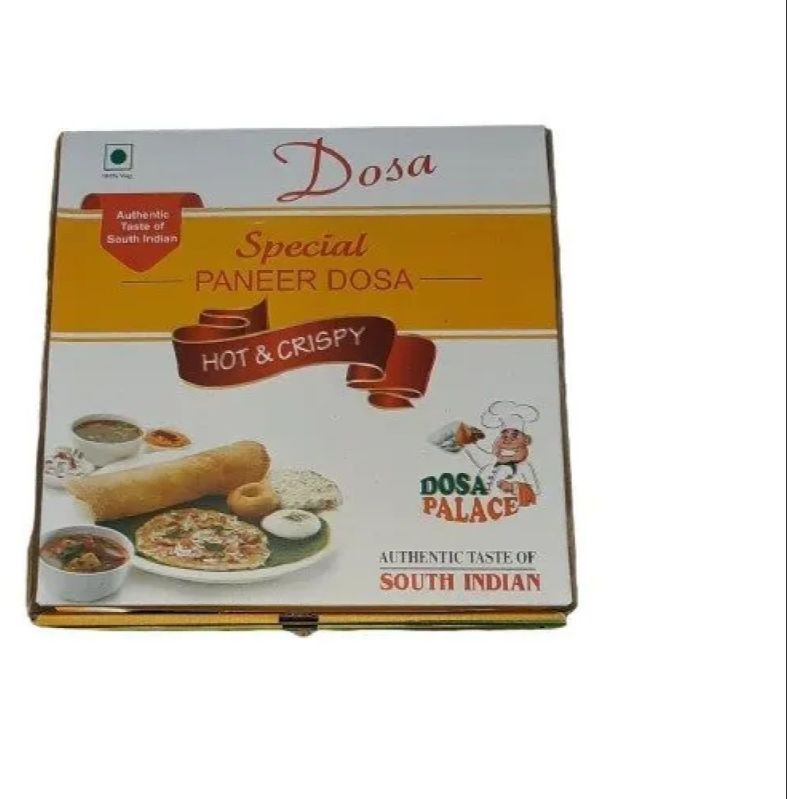 8 Inch Printed Paper Dosa Packaging Box