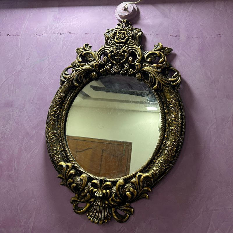 Cast Aluminium Wall Mirror