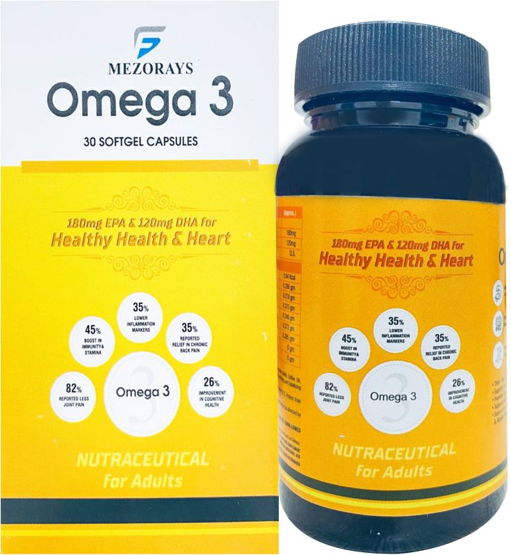 Mezorays Omega 3 Softgel Capsules