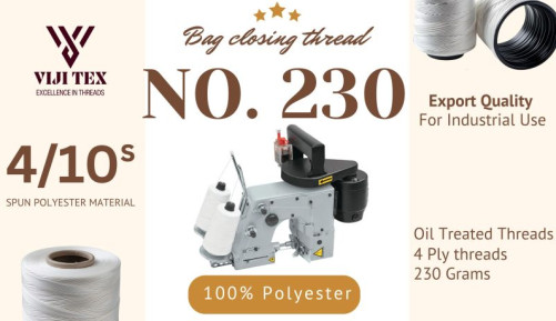 No 230 Poly (4/10) Bag Closing Thread