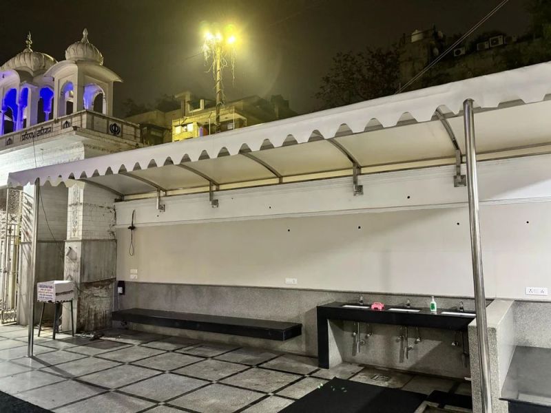 Panel Build Gazebo Garden Tensile Structure