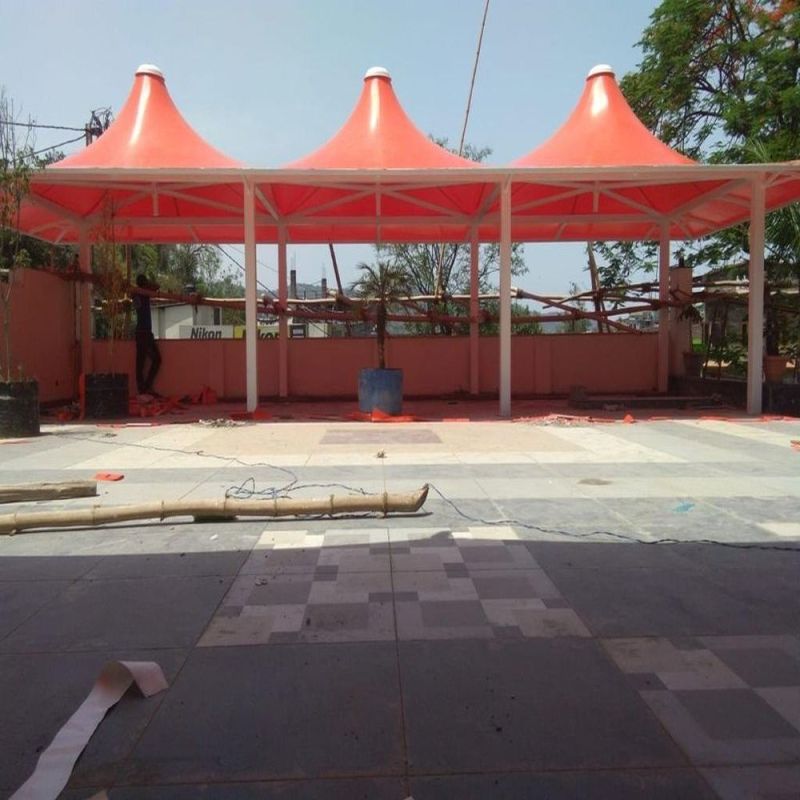 Prefab Conical Roofing Tensile Structure