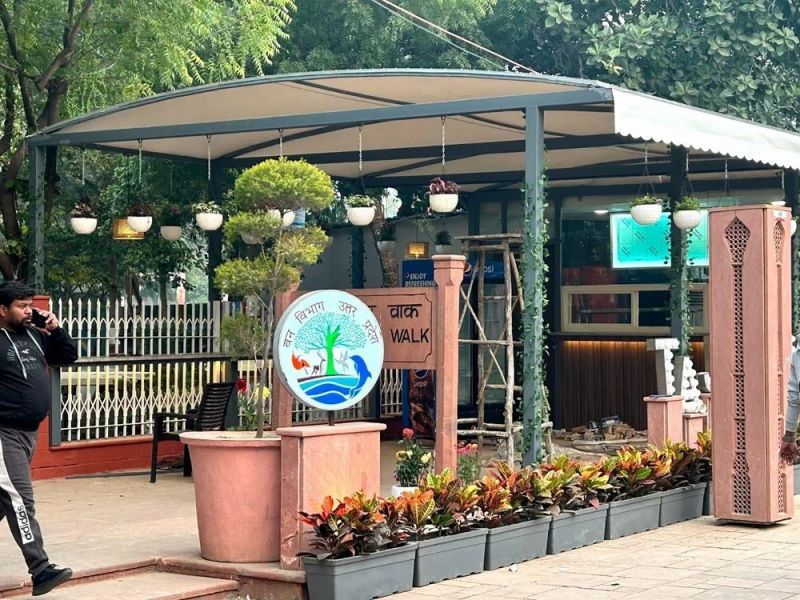 Restaurant Tensile Membrane Structure