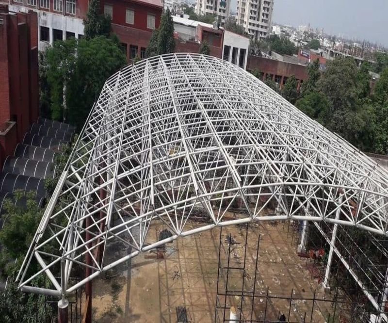 Steel Entrance Canopies Space Frame Structure