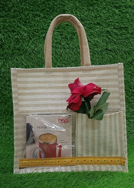 Fancy Jute Carry Bag