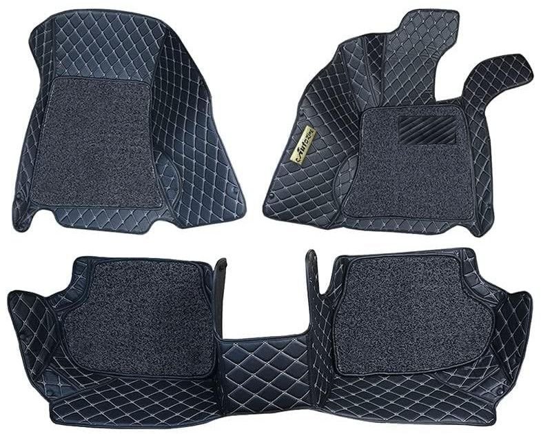 Black 7D Car Floor Mat