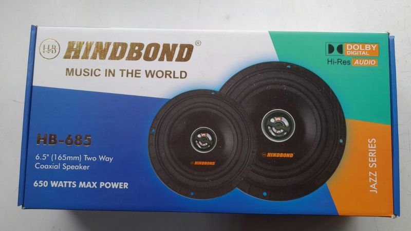 HB 685 Hindbond Two Way Coaxial Car Speaker