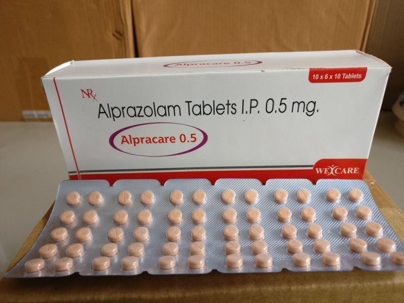Alpracare Alprazolam 0.5mg Tablets