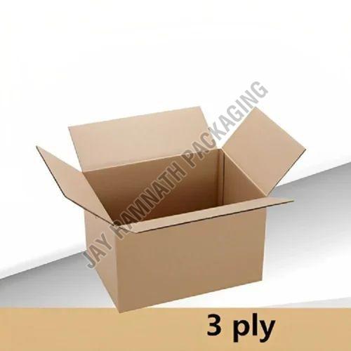 3 Ply Plain Corrugated Box
