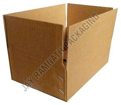 Brown Plain Corrugated Box