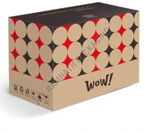 Rectangular Recycled Corrugated Packaging Box