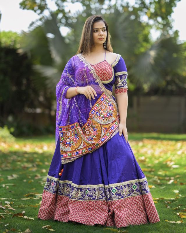 Women\'s Traditional Flared Lehenga Choli with Dupatta
