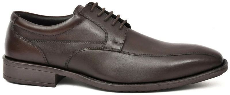 Mens SE1002 Dark Brown Leather Shoes