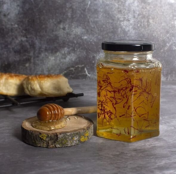 Saffron Infused Honey