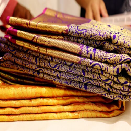 banarasi silk fabric