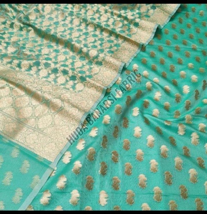 Ladies Organza Silk Suit