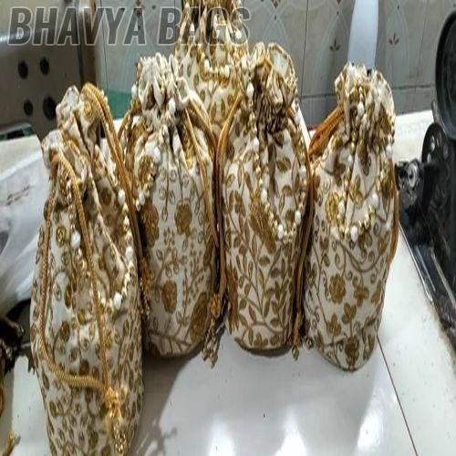 Embroidered Potli Bag