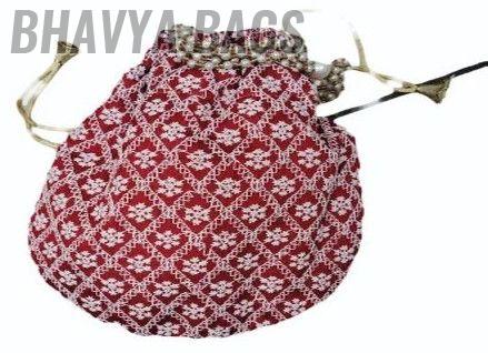 Lacknawi Goti Handle Potli Bag