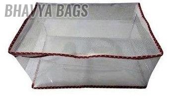 Plain Transparent Saree Cover Bag